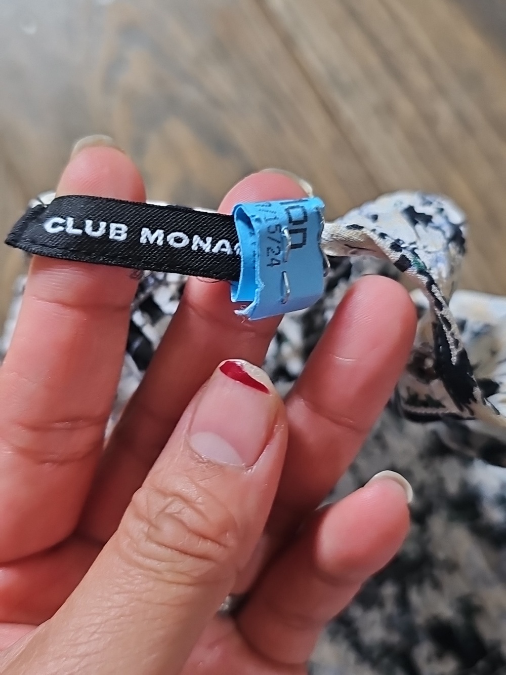 Club Monaco Silk Smocked Dress - Picture 3 of 6